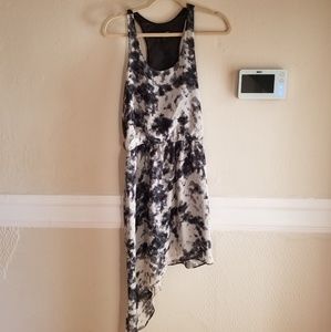 Patterned midi dress